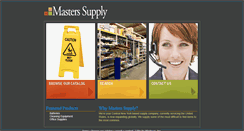 Desktop Screenshot of masters-supply.com